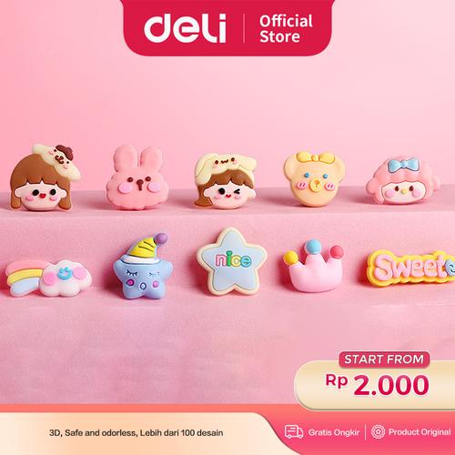 [EZO.7000248] Vusign Sticker 3D / Tempelan Timbul 100 Pattern Lucu VS120X