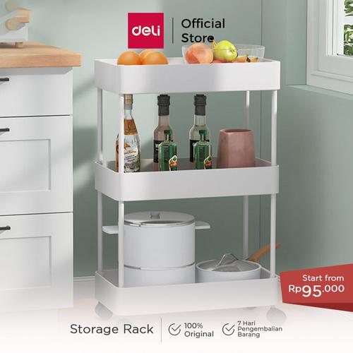 [EZO.7000257] Vusign Rak Susun Troli / Storage Rack 4 Tingkat Mudah Dirakit VS79X