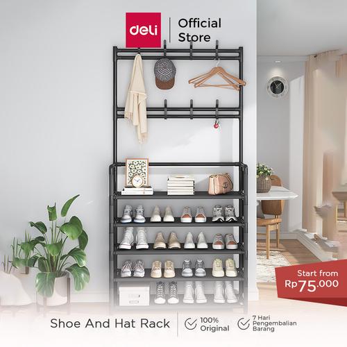 [EZO.7000259] Vusign Rak Sepatu Hanger Tas Topi Shoe and Hat Rack Super Kokoh VS78X