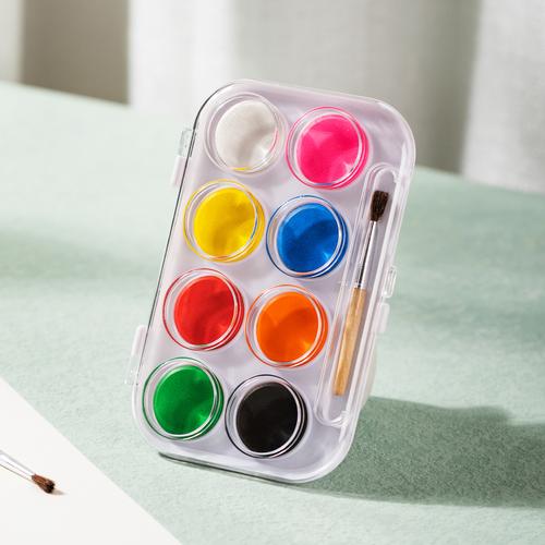 [EZO.7000344] Deli Cat Air Padat /Watercolor Painting Gratis Kuas 8 12 21 Warna EC20
