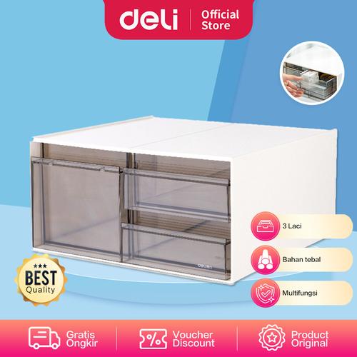 [EZO.7000447] Deli Rak Kotak Laci Tempat Make Up Alat Tulis Desk Organizer PK112