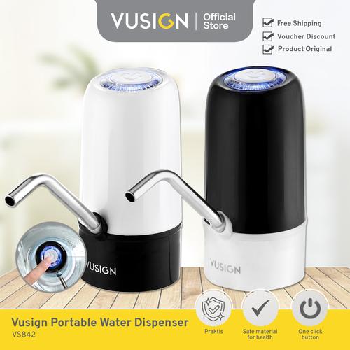 [EZO.7000482] Vusign Pompa Galon Elektrik / Portable Water Dispenser Praktis VS842