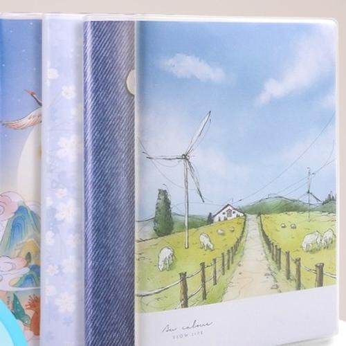 [EZO.7000524] Deli PVC Notebook Buku Catatan Agenda A5 Cover Plastik Lucu EN3XX