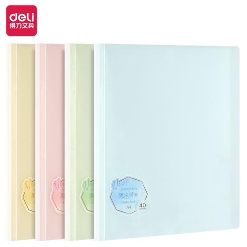 [EZO.7000561] Deli Display Book / Document Keeper A4 40 60 Slot PQ306 / Clear Holde