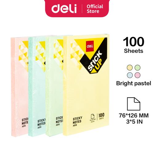 [EZO.7001411] Deli EA01503 Memo tempel - Sticky Notes 76×126mm 3''×5''
