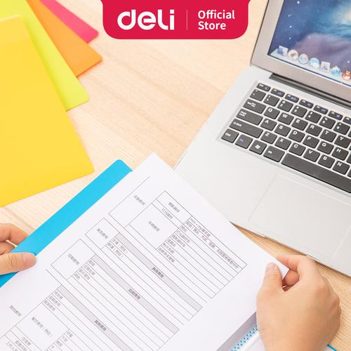 [EZO.7001507] Deli EB01302 Display Book/Clear Holder-Rio FC 40P 5C