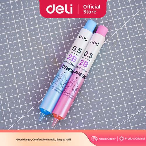 [EZO.7001609] Deli Mekanik Pensil / Mechanical Pencil 0.5 CU15-MT