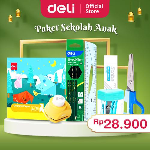 [EZO.7001628] DELI TOKOPEDIA EXCLUSIVE RAMADAN PAKET ALAT TULIS SEKOLAH ANAK HEMAT