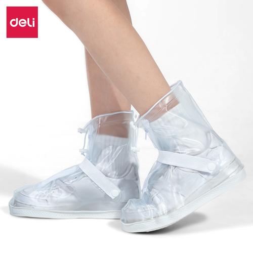 [EZO.7001650] Deli Shoe Cover Sarung Sepatu Waterproof Pelindung Sepatu Anti Air1654