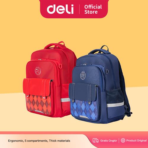 [EZO.7001664] Deli Tas Sekolah / Tas Ransel Anak School Bag Safety Reflective BB134