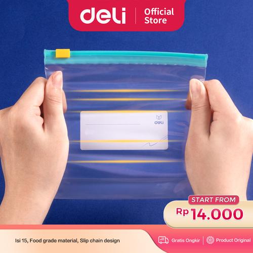 [EZO.7001670] Deli Kantong Plastik Ziplock Kulkas Food-Grade Isi 20 1925X