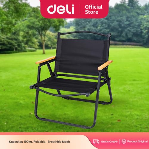 [EZO.7001672] Deli Spanspace Kursi Lipat Camping Kursi Taman Folding Chair VS4103