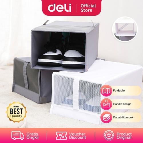 [EZO.7001695] Vusign Kotak Sepatu / Tempat Sepatu Susun Anti Lembab VS507