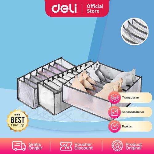 [EZO.7001699] Vusign Kotak Tempat Pakaian Dalam Kaos Kaki /Clothes Organizer VS52X