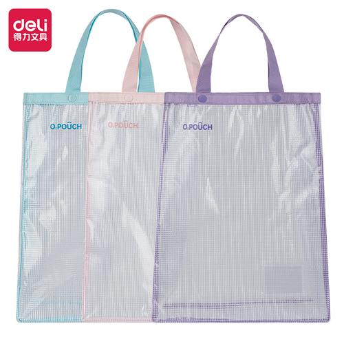 [EZO.7001746] Deli Tote Bag Transparan / Tas Mika Aesthetic 37 cm BA166