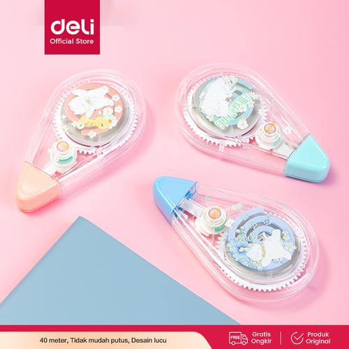 [EZO.7001766] Deli Pita Koreksi / Correction Tape 40 m Lucu Tidak Mudah Putus VR129