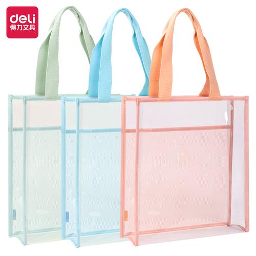 [EZO.7001770] Deli Tote Bag Transparan / Tas Mika Aesthetic 33 cm PM312