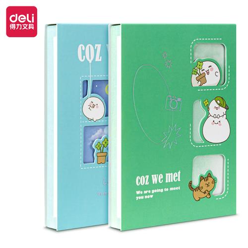 [EZO.7001788] Deli Kertas Memo Buku Reminder / Notepad 100 Lembar A7 21757