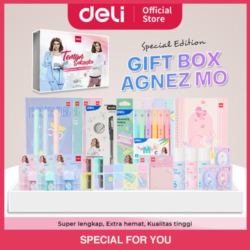 [EZO.7001848] Deli Gift Box / Set Alat Tulis Edisi Spesial IP638