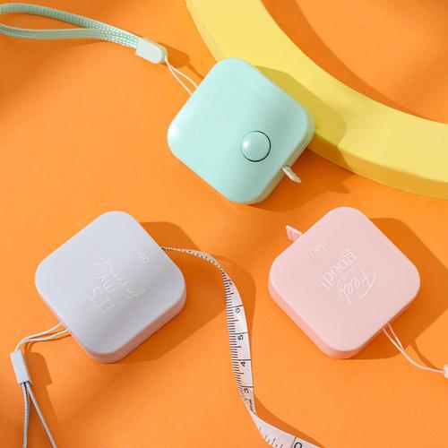 [EZO.7001855] Deli Mini Measure Tape Meteran Mini 1.5m Lucu CL150