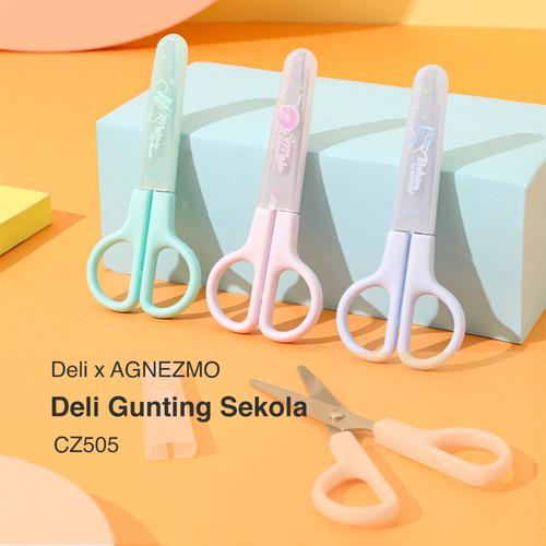 [EZO.7001856] Deli School Scissor / Gunting Sekolah 12 cm CZ505