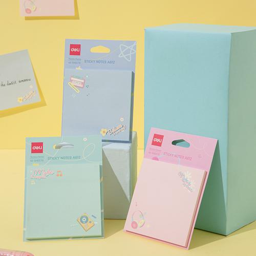 [EZO.7001863] Deli Sticky Notes / Memo Tempel Kertas Penanda EA612