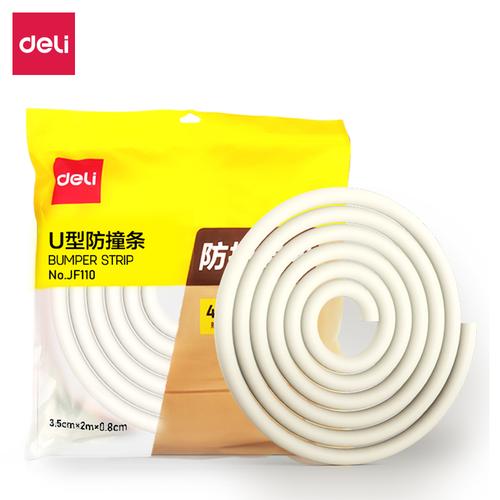 [EZO.7001901] Deli Bumper Strip Busa Pelindung Sudut Siku 4m Mudah Bersih JF110