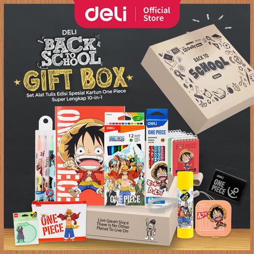 [EZO.7002042] Deli Back to School GIFT BOX Set Alat Tulis Edisi Spesial One Piece