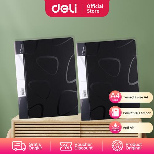 [EZO.7002143] Deli Display Book / Map File Dokumen A4 30 halaman Anti Air 5253