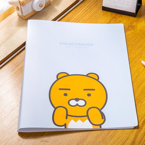 [EZO.7002253] Deli Display Book / Map Dokumen 20/40P Material PP Kakao Friends 7250X