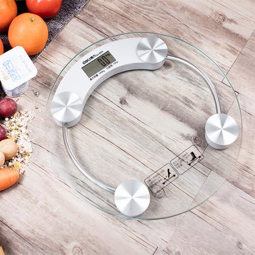 [EZO.7002350] Deli Digital Scale / Timbangan Badan Digital Kuat Hingga 180kg 9028