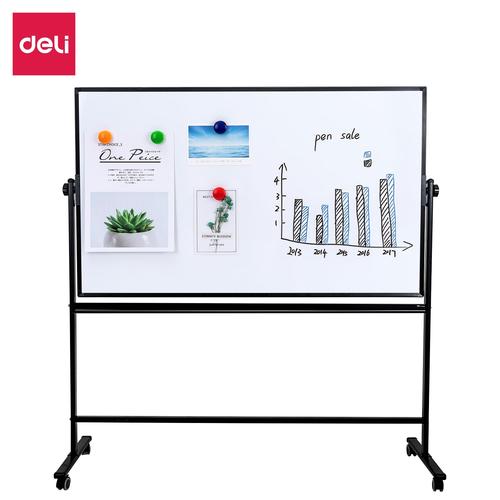 [EZO.7002389] Deli Whiteboard / Papan Tulis Putih Ukuran 1500x900 mm E7818
