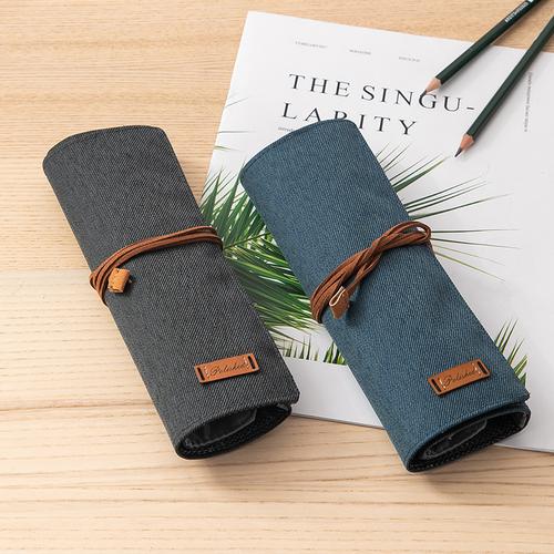 [EZO.7002524] Deli Scroll Pencil Case Tempat Pensil Gulung Ukuran 20.5 x 10 cm 66852