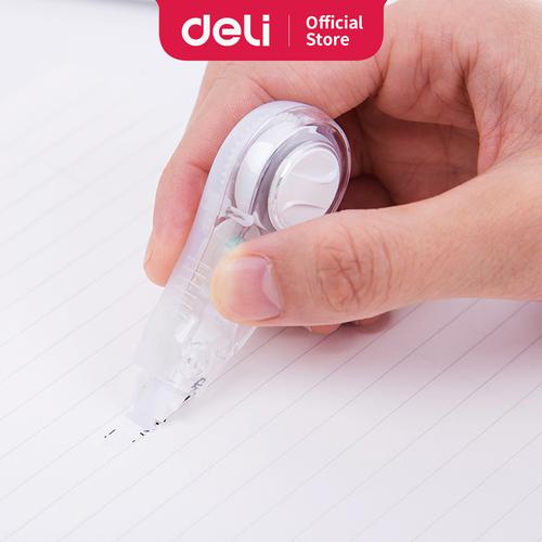 [EZO.7002525] Deli correction Tape Tipe X Kertas 5mmx5m 3pcs/pack 8105