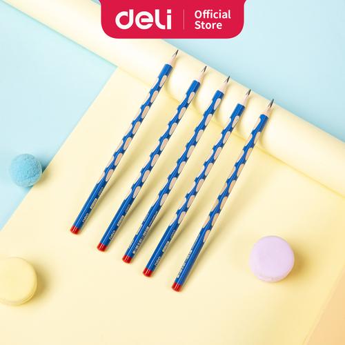 [EZO.7002531] Deli Graphite Pencil Pensil Grafit 2B isi 12 pcs EC005-2B