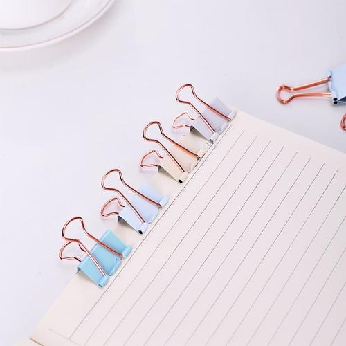 [EZO.7002582] Deli Elegant Clip Klip Kertas / Penjepit Kertas Elegan 25 mm 9423