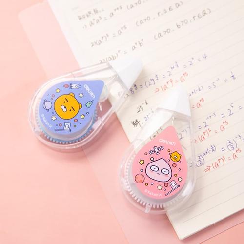 [EZO.7002587] Deli KAKAO FRIENDS Tipe Ex Kertas Correction Tape 0.5mmx30m 71483
