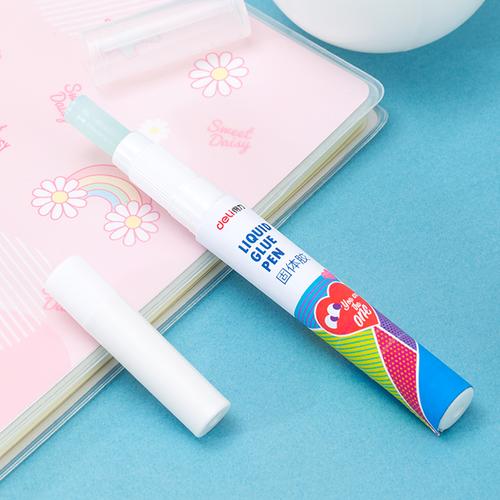 [EZO.7002603] Deli Liquid Glue Pen Solid gum (1+1) 53410