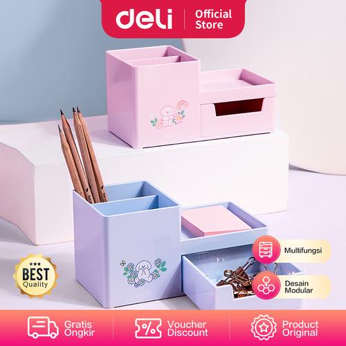 [EZO.7002604] Deli Kotak Penyimpan/Desk Organizer Modular Design 8922