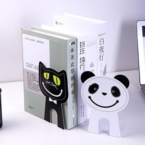 [EZO.7002672] Deli book end 2pcs/set besi berkualitas desain animasi 70453