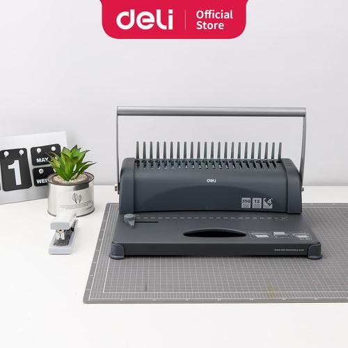 [EZO.7002683] Deli Mesin Binding Sisir 12 lembar berlubang dapat disesuaikan E3871