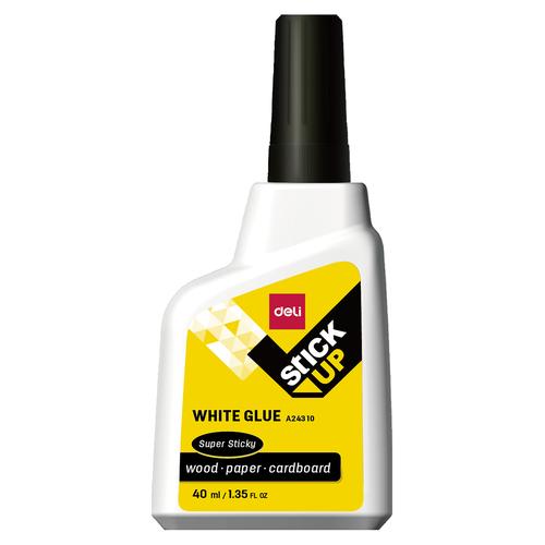 [EZO.7002691] Deli Lem Putih 40ml aplikator buka dan tutup dengan desain EA24310