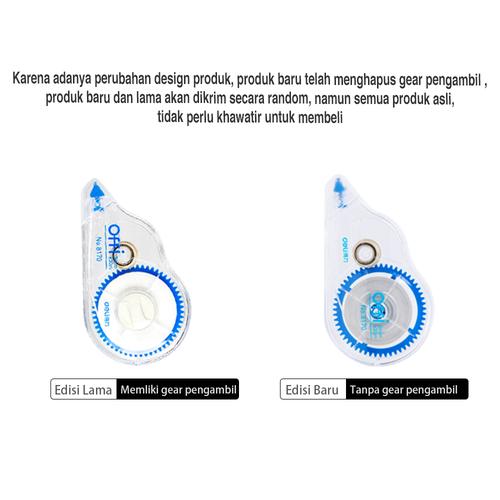 [EZO.7002741] Deli 8170 correction tape 2 pcs 30m*2