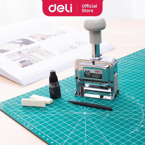 [EZO.7002771] Deli E7510 Alat Penomoran / Numbering Machine - 10 angka