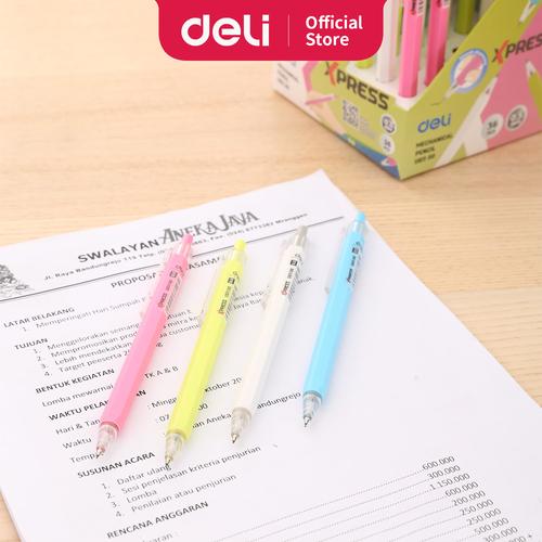 [EZO.7002819] Deli EU61100 Mechanical Pencil 0.5mm / Pensil Mekanik 0.5mm