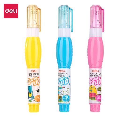 [EZO.7002884] Deli E39299 Tip X-Correction Pen Steel Tip 7ml 3C Bottle