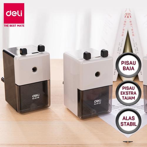 [EZO.7002921] Deli E0619B Rautan Meja-Rotary Pencil Sharpener