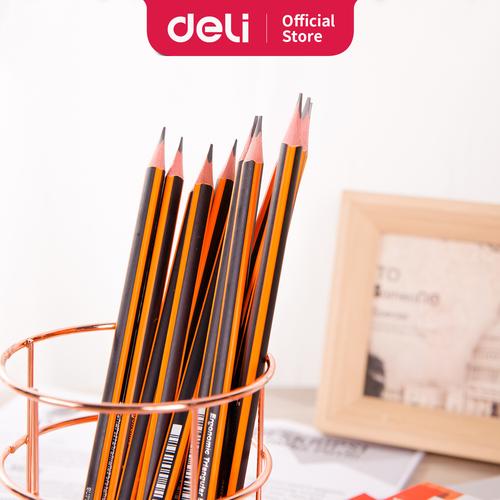 [EZO.7002934] Deli E37013 Pensil Kayu-2B w/eraser