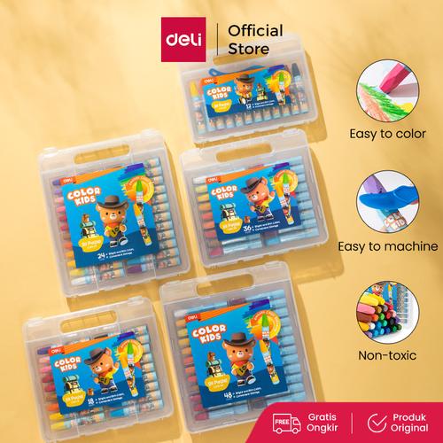 [EZO.7002988] Oil Pastel Smooth Rich Blending 24C [EC20124] - Crayon warna anak