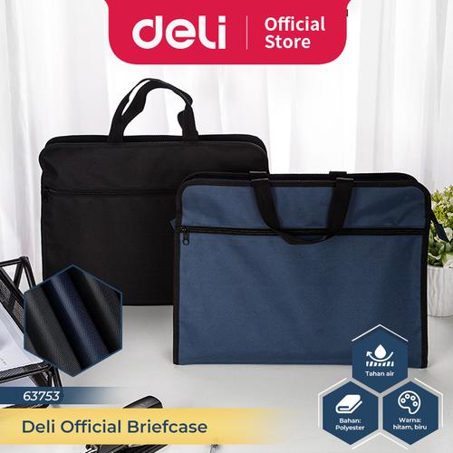[EZO.7300172] Deli Tas Kantor Tas Laptop Bahan Berkualitas Kapasitas Besar 63753